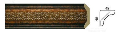 Карниз потолочный DECOR-DIZAYN 167-767 &mdash; Премиум-Лепнина