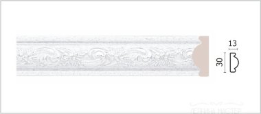 Настенный молдинг DECOR-DIZAYN 157-30S &mdash; Премиум-Лепнина