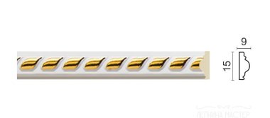 215-115G/Настенный молдинг &mdash; Премиум-Лепнина
