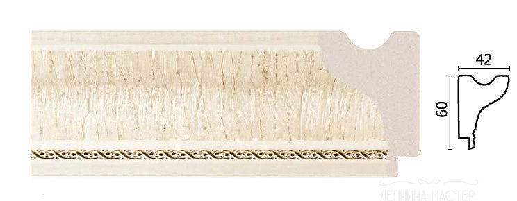 Настенный молдинг DECOR-DIZAYN 175-6 фото 1 &mdash; Премиум-Лепнина
