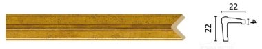 Угол DECOR-DIZAYN 116S-552 &mdash; Премиум-Лепнина