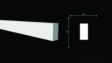 Настенный молдинг DECOR-DIZAYN DD610 &mdash; Премиум-Лепнина