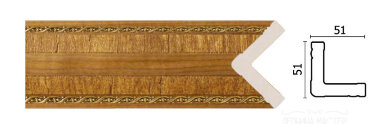 Угол DECOR-DIZAYN 142-4 &mdash; Премиум-Лепнина