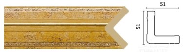 Уголок DECOR-DIZAYN 142-933 &mdash; Премиум-Лепнина