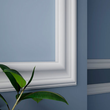 Настенный молдинг Ultrawood U 0009 (2440 х 55 х 15) &mdash; Премиум-Лепнина